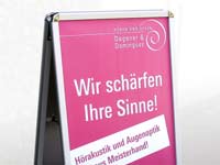 Aufsteller Darstellung