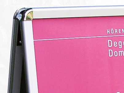 Aufsteller Detailansicht