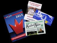 Verschiedene Prospekte